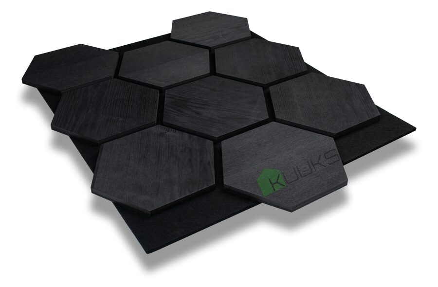 Hexagon Black Ash